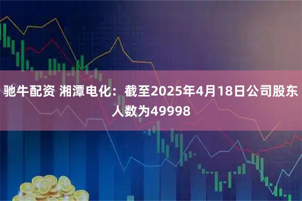驰牛配资 湘潭电化：截至2025年4月18日公司股东人数为49998