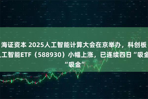 海证资本 2025人工智能计算大会在京举办，科创板人工智能ETF（588930）小幅上涨，已连续四日“吸金”