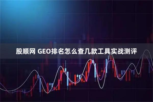 股顺网 GEO排名怎么查几款工具实战测评