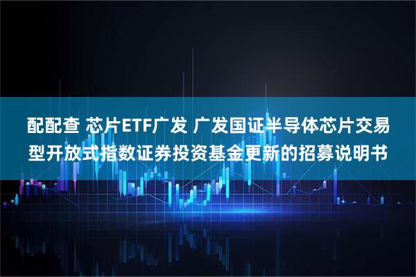 配配查 芯片ETF广发 广发国证半导体芯片交易型开放式指数证券投资基金更新的招募说明书