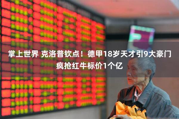 掌上世界 克洛普钦点!德甲18岁天才引9大豪门疯抢红牛标价1个亿